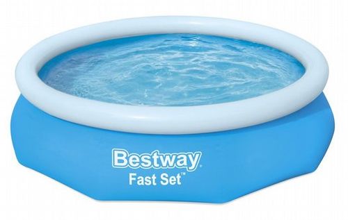 בריכת שפה מתנפחת עגולה BESTWAY Fast Set קוטר 305×76 ס