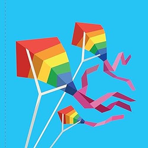 חוברת צביעה במדבקות - קשת בענן