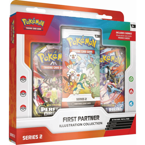 פוקימון Pokémon TCG: First Partner Illustration Collection - Series 2