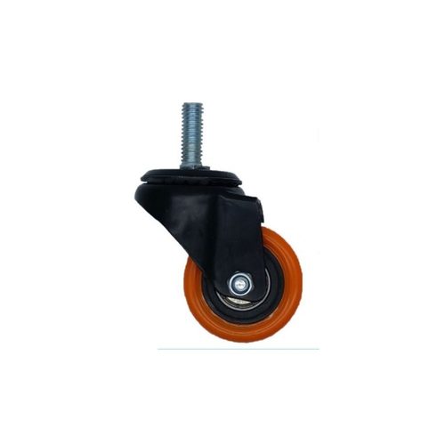 גלגל 2 אינץ תעשייתי כתום בורג 3/8 55 קג