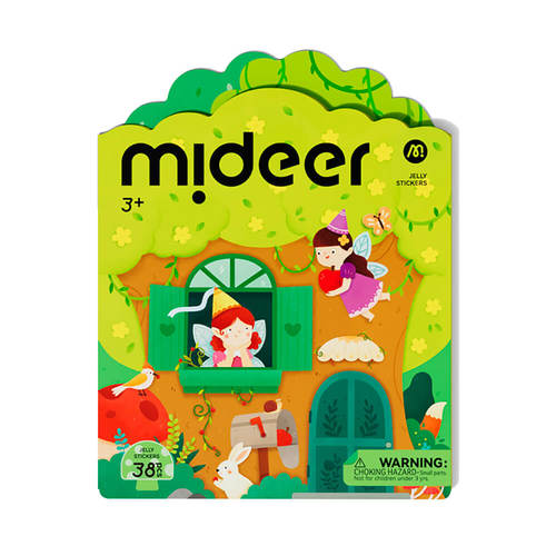 חוברת מדבקות רב פעמיות - חיות