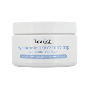 קרם לחות הילארונית לעור רגיל-שמן TAPUACH 15 SPF תפוח קוסמטיקה - 250ml