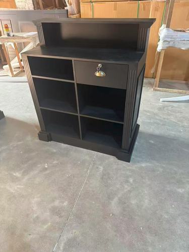 דלפק קבלה שחור למספרה / קליניקה דגם AR-870B