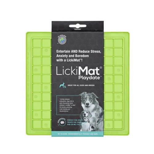 ליקי מייט פליידייט משטח ליקוק טורקיז LickiMat Playdate
