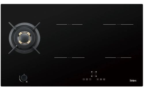 ‎ כיריים גז משולב אינדוקציה רוחב 90 ס''מ דגם BL905GBIND בלרס Bellers
