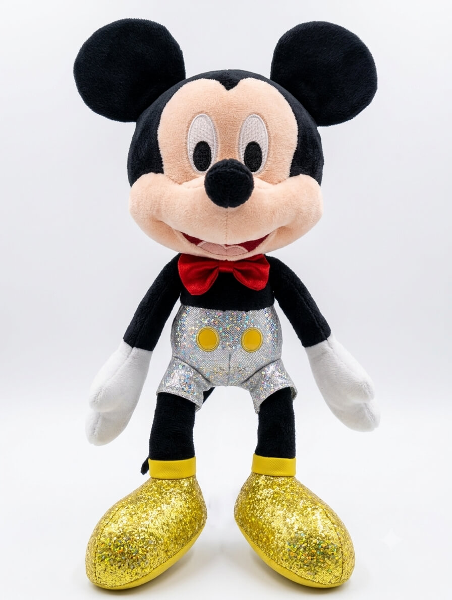 בובת פרווה מיקי מאוס מילניום 25 ס"מ Disney