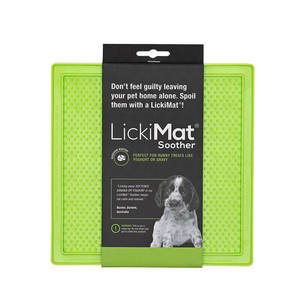 ליקי מייט סוטר משטח ליקוק ירוק LickiMat Soother Green