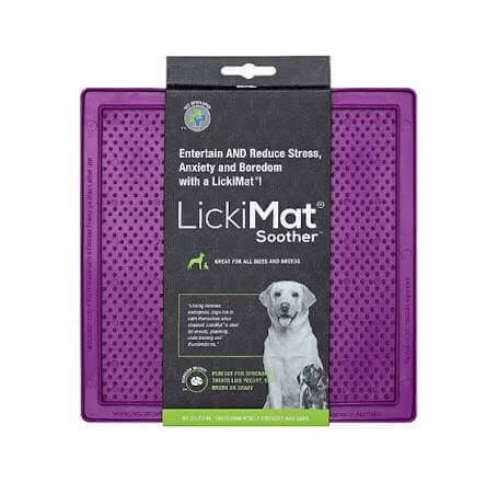 ליקי מייט סוטר משטח ליקוק סגול LickiMat Soother Purple