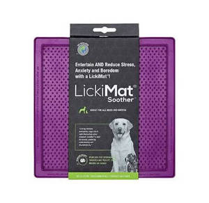 ליקי מייט סוטר משטח ליקוק סגול LickiMat Soother Purple