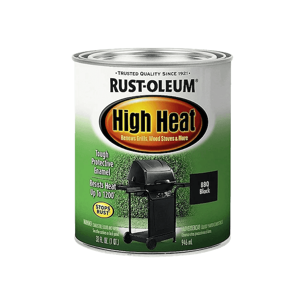 צבע עמיד בחום גבוה עד 648 מעלות 946 מ"ל Rust-Oleum