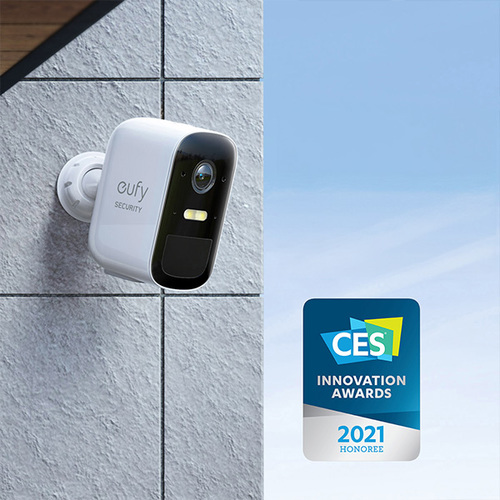  ערכת 2 מצלמות חכמות 2K + רכזת eufy Security eufyCam 2C Pro Kit 
