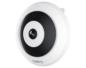 מצלמת WiFi פישאיי 360° ביתית 6MP עם סירנה ואודיו דו-כיווני - FE-W 