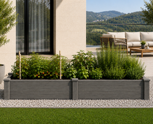 אדנית קרקע מעץ  Garden Top
