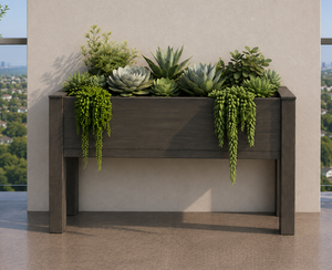 אדנית מוגבהת מעץ דגם רקפת Garden Top