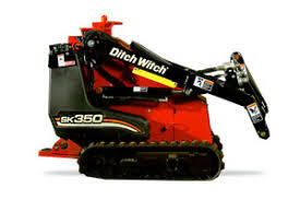 השכרת כלי גינון ,השכרת טרנצ'ר רכוב דגם SK350 יצרן Ditch Witc