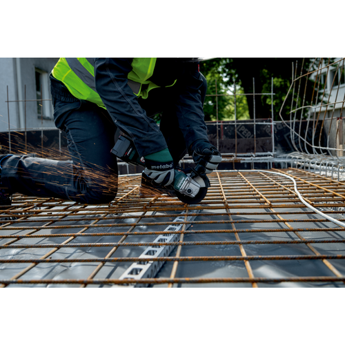 משחזת זווית נטענת Metabo W 18 L BL 9-125 מק