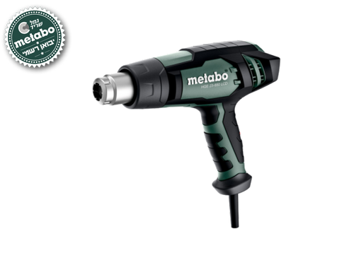 אקדח חום Metabo HGE 23-650 LCD מק
