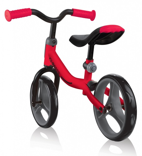 אופני איזון Go Bike 2024 עם שלדה מתהפכת, מצבי גובה במושב ובכידון - אדום 3