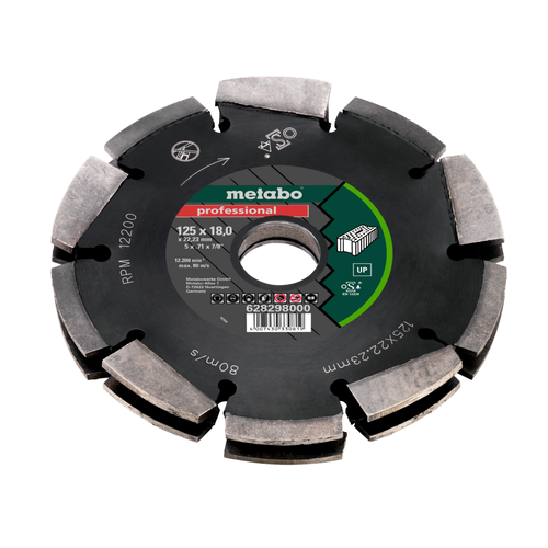 דיסק יהלום לחריצת קירות Metabo Dia-CD2 מק
