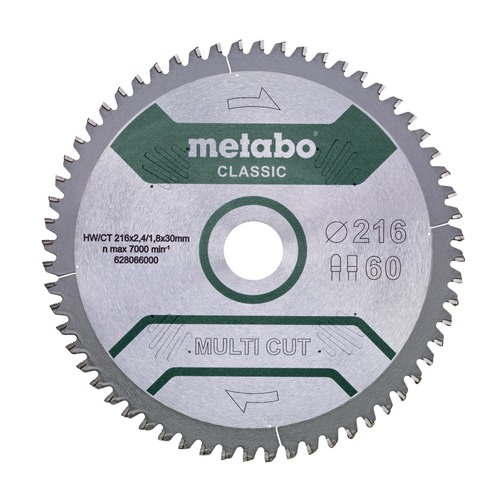 להב מסור עגול Metabo Multi Cut Classic מק