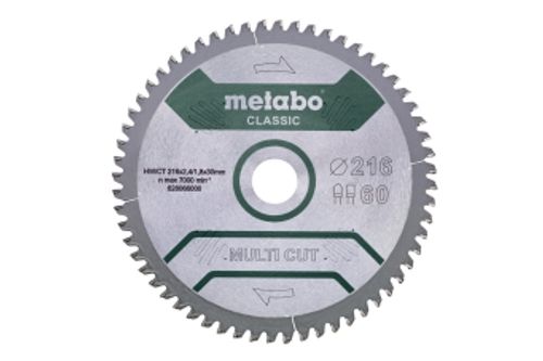 להב מסור עגול Metabo Multi Cut Classic מק