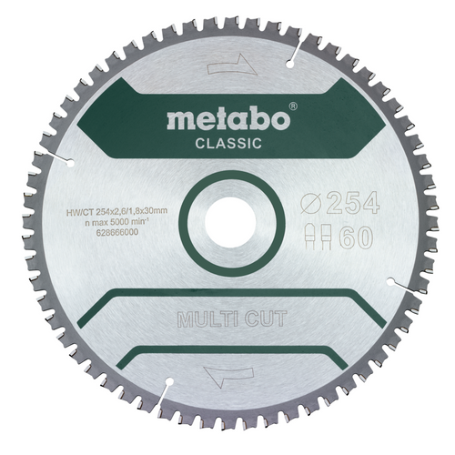 להב מסור עגול Metabo Multi Cut Classic מק