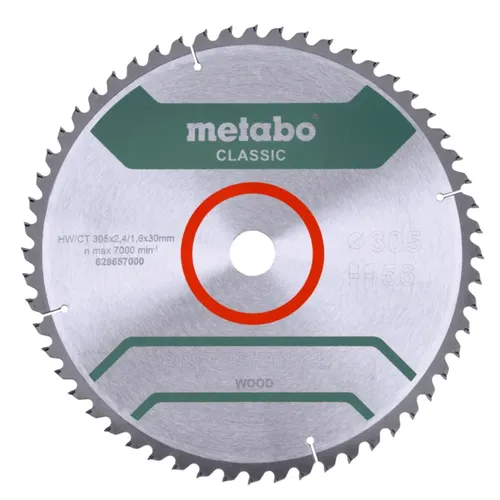 להב מסור עגול Metabo Precision Cut Wood Classic מק