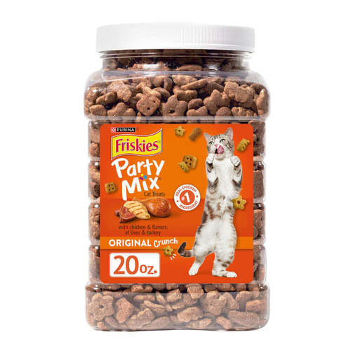 פריסקיז פארטי מיקס אוריג'ינל 567 גרם Friskies Party Mix Original
