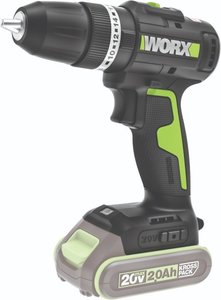 מברגה־מקדחה רוטטת WORX WE213.9 20V Brushless 50Nm | גוף בלבד