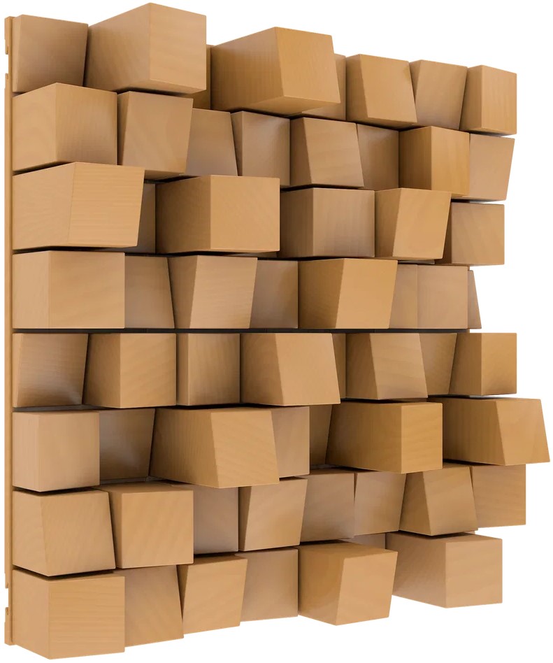 מפזר אקוסטי Vicoustic Multifuser Wood 64 MKII Natural Wood