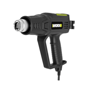 אקדח חום דיגיטלי WORX WE043P 2000W | טמפרטורה 50 – 600°C ו־3 פיות