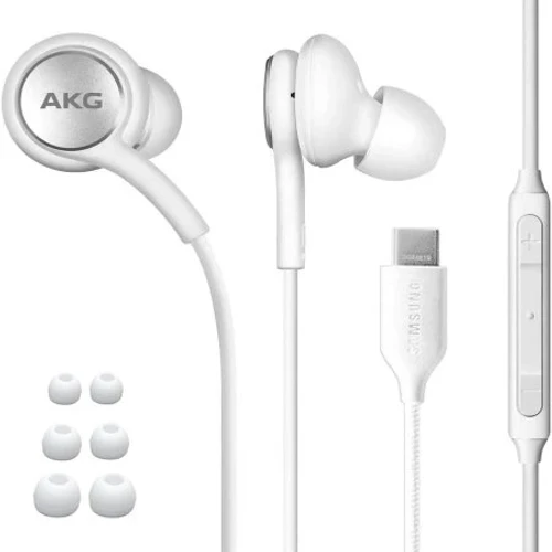 אוזניות סמסונג AKG-NOTE 10 TYPE-C לבן מקורי בבליסטר סאני