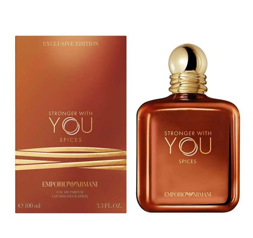 בושם לגבר Armani Stronger With You Spices EDP 100 ml