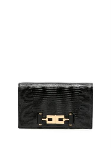 Shoulder bag with groumette chain