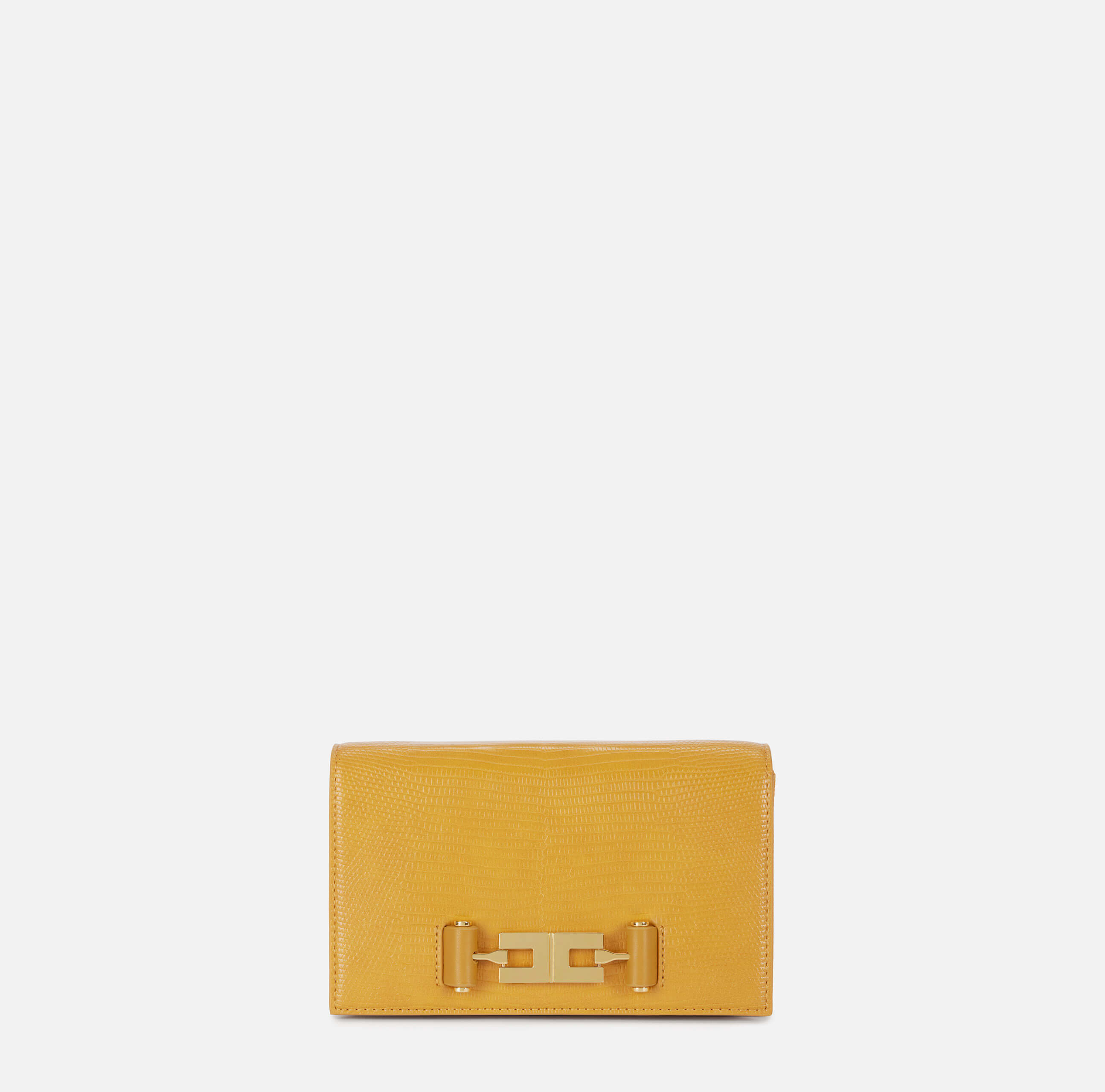 Shoulder bag with groumette chain