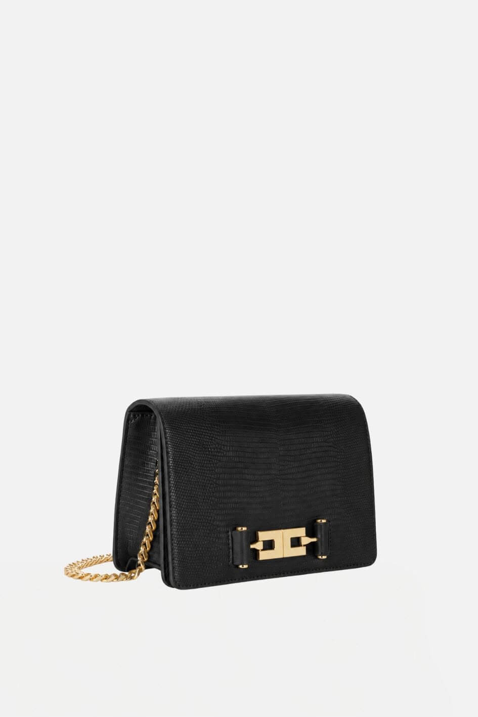 Elisabetta Franchi shoulder bag with groumette chain