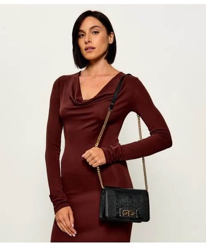 Elisabetta Franchi shoulder bag with groumette chain