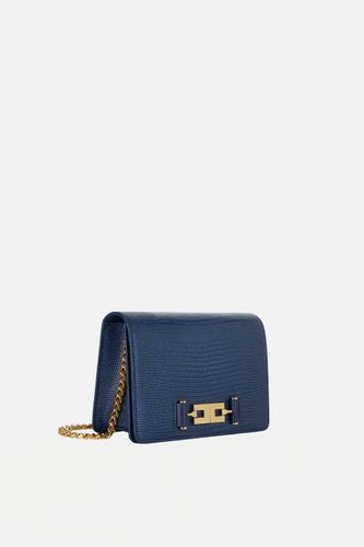 Elisabetta Franchi shoulder bag with groumette chain