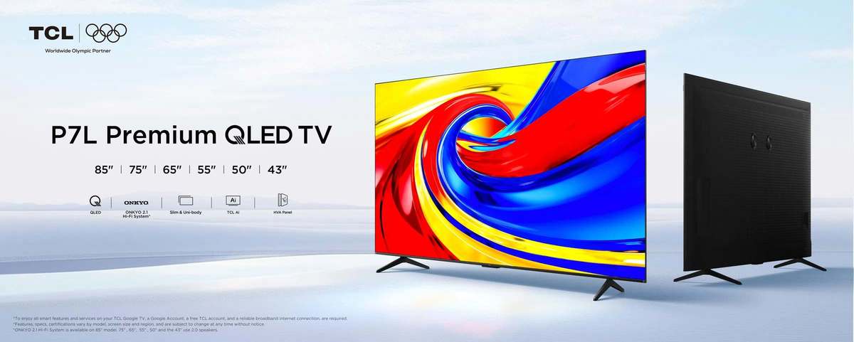 טלוויזיה חכמה מסדרת TCL P7L Premium QLED TV
