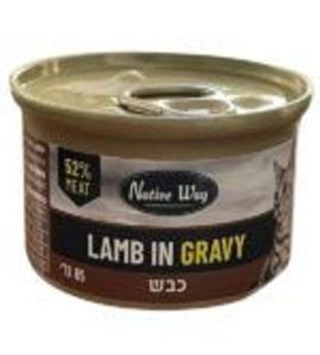 שימורי N.W GRAVY כבש לחתול