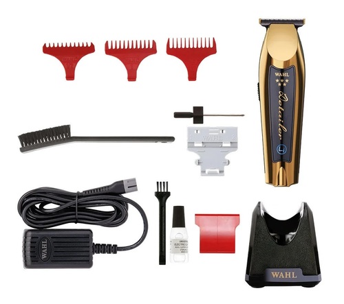 מכונת תספורת מקצועית נטענת WAHL Detailer 5 Stars Gold 08171-716 