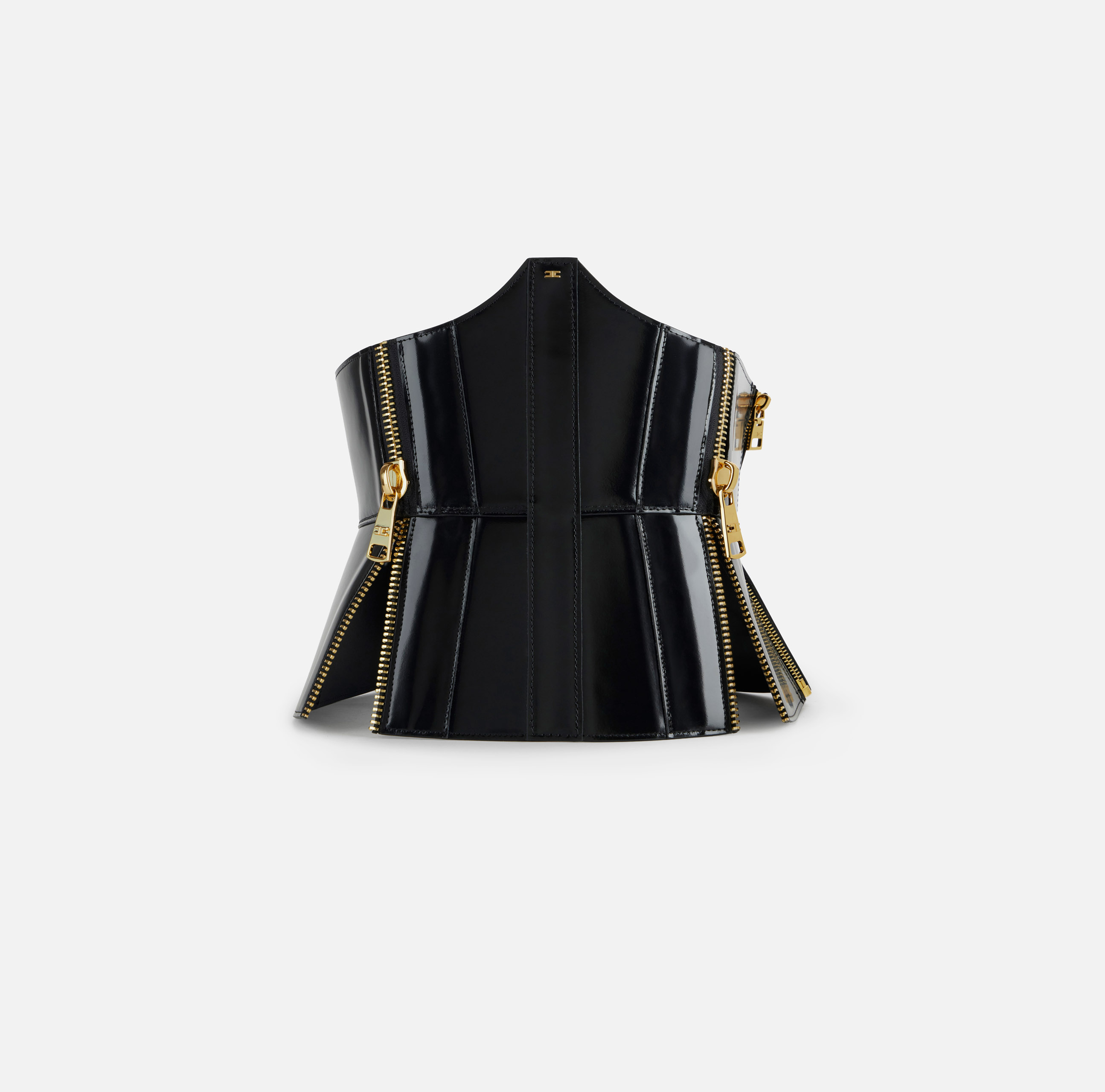 Bustier belt with zip