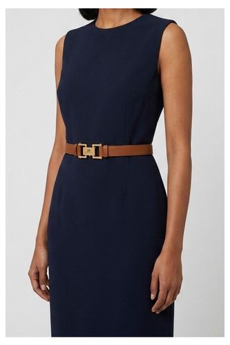 Elisabetta Franchi logo-buckle Leather Belt