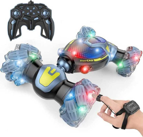 מכונית פעלולים על שלט עם שליטה כפולה SLIDER WORM 