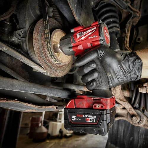 מפתח רטיטה Milwaukee M18 FMTIW2F12 חצי אינץ' עם 2 סוללות 20V