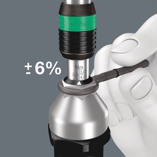 מברג מומנט לביטים S 7442 25-55in/lbs 1/4 מבית WERA