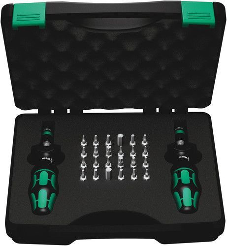 סט מברגי מומנט וביטים 26 יח' במזוודה S 7440/41 0.3-3Nm מבית WERA