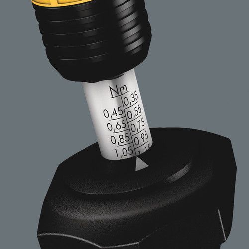 מברג מומנט לביטים אנטי סטטי ESD 7445 2.5-11.5in/lbs 1/4 מבית WERA