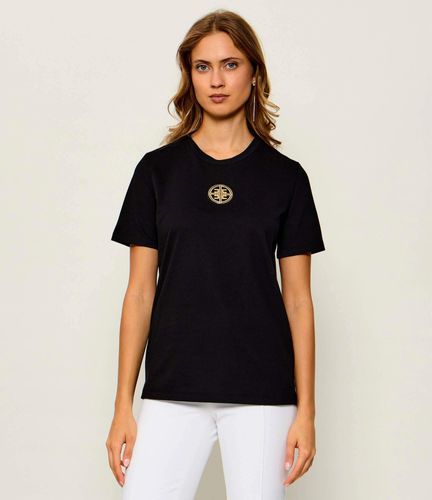 Jersey T-shirt with jewel logo