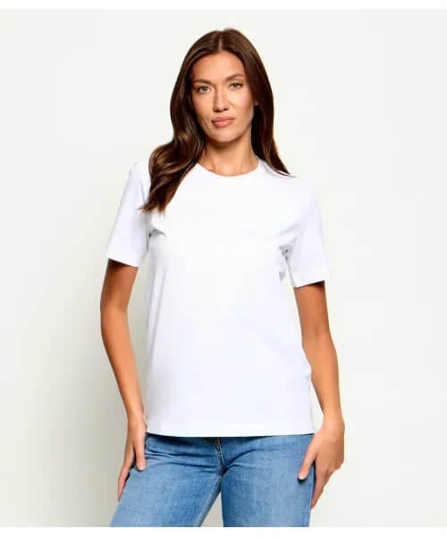 Elisabetta Franchi Embossed chain-link T-shirt
